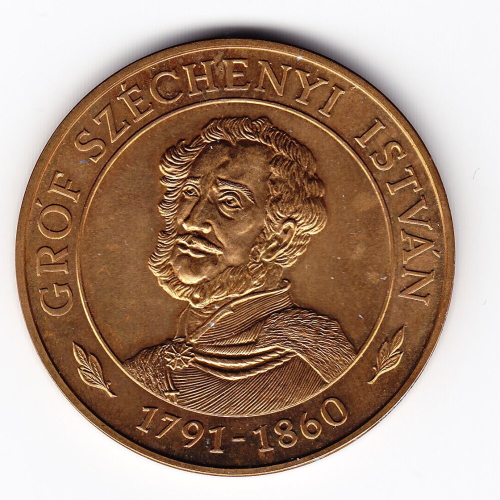 1991 Hungary Szechenyista Oregdiakok Medal (b89)